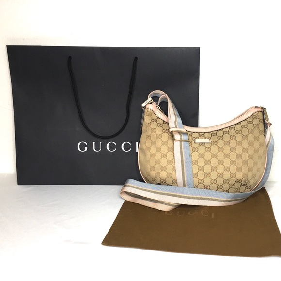 Gucci Handbags - Authentic Gucci monogram canvas crossbody bag